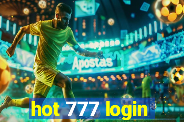 hot 777 login